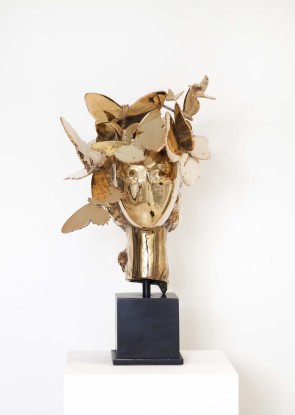 Manolo Valdés, Golden Iris II, 2021 